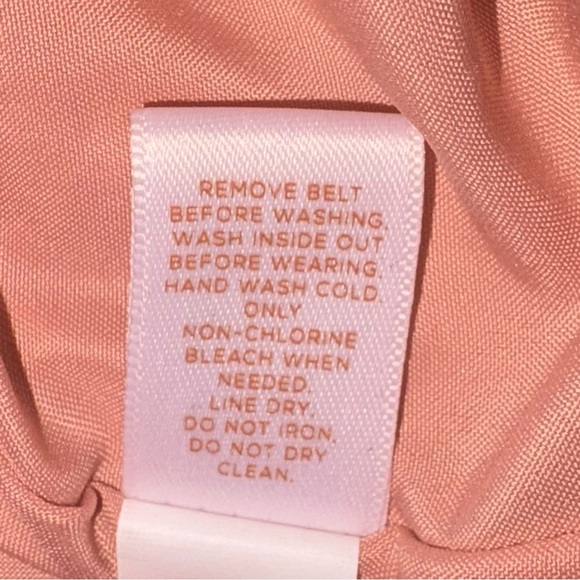 LC Lauren Conrad Size S Pink & Orange Floral Ruffle Button Front Mini Dress - Picture 8 of 10